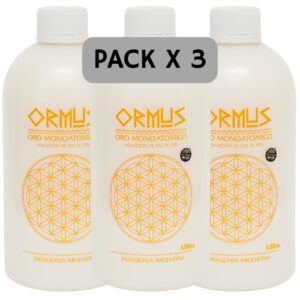ORMUS X 500 ML PACK X 3