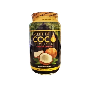 ACEITE DE COCO VALLE ORGANICO X 660 CC