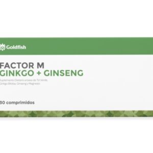 ginseng + ginko biloba (factor M) goldfish