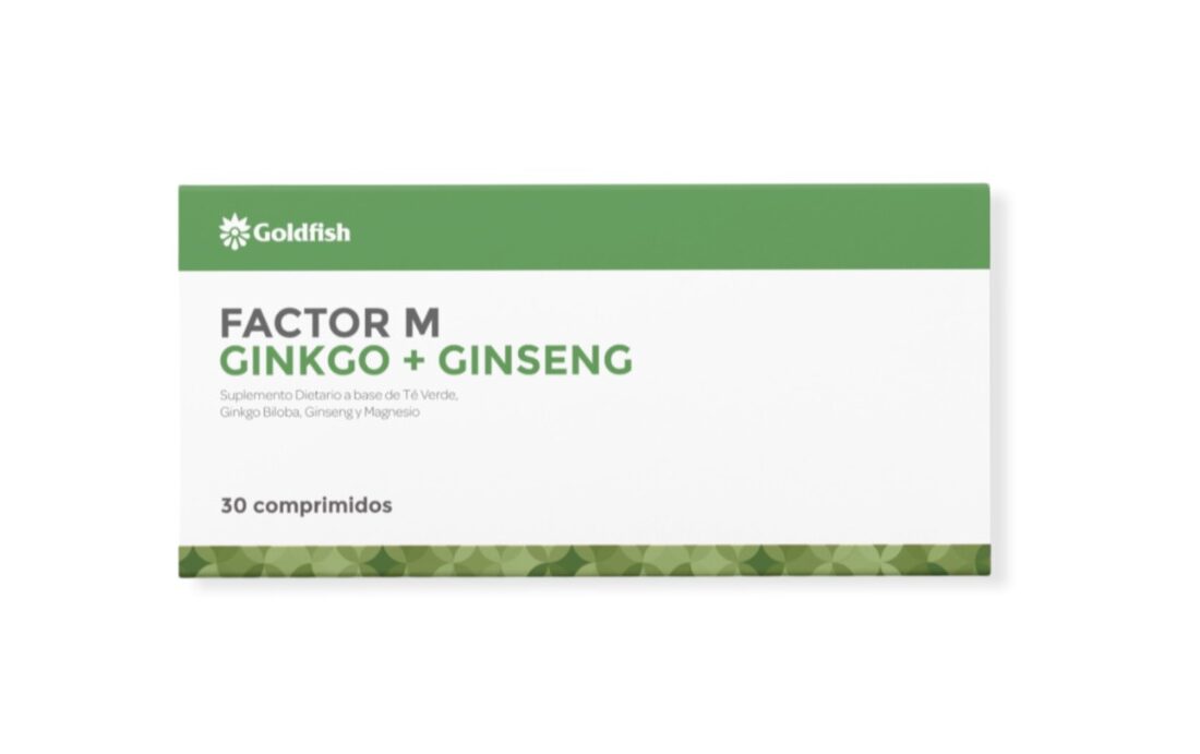 ginseng + ginko biloba (factor M) goldfish